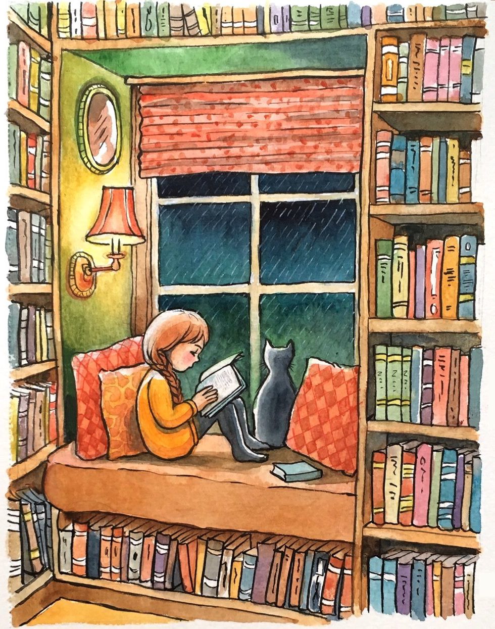 rain & books – Dena Ackerman